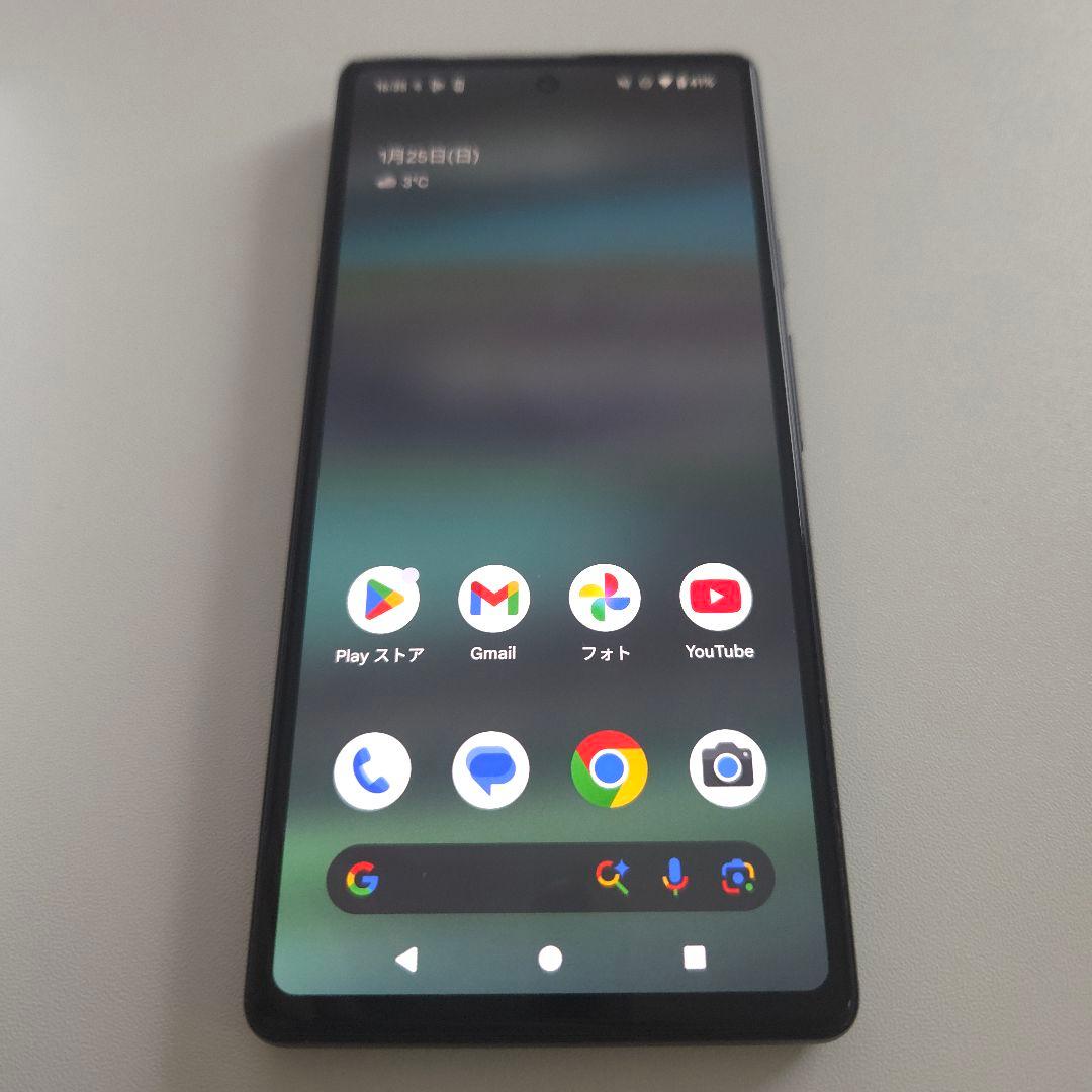 Pixel6a アンドロイド16 6/128GB シムフリー ピクセル 738