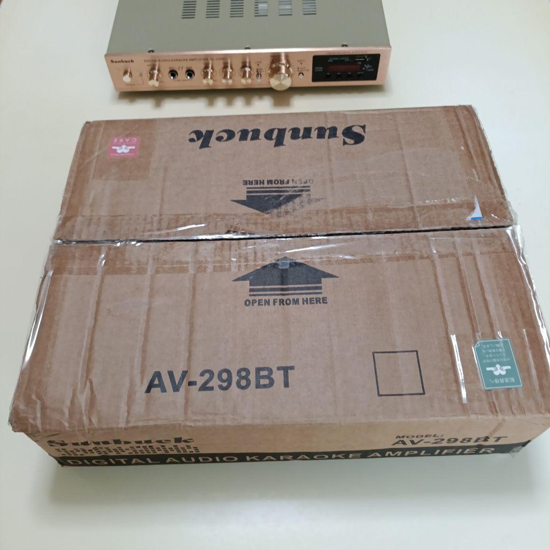 ⭐超美品⭐ブルートゥースステレオ AVサラウンドアンプ リモコン付き USB