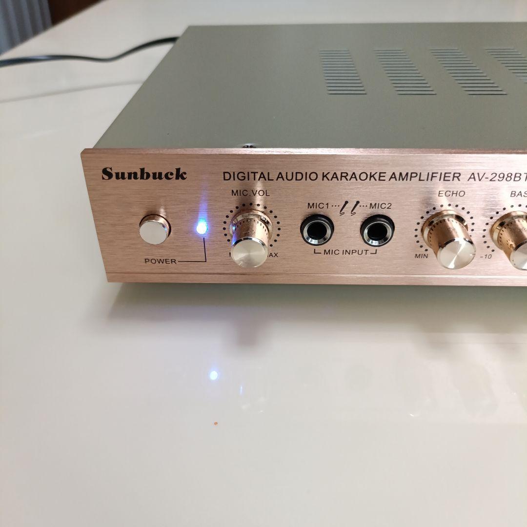 ⭐超美品⭐ブルートゥースステレオ AVサラウンドアンプ リモコン付き USB