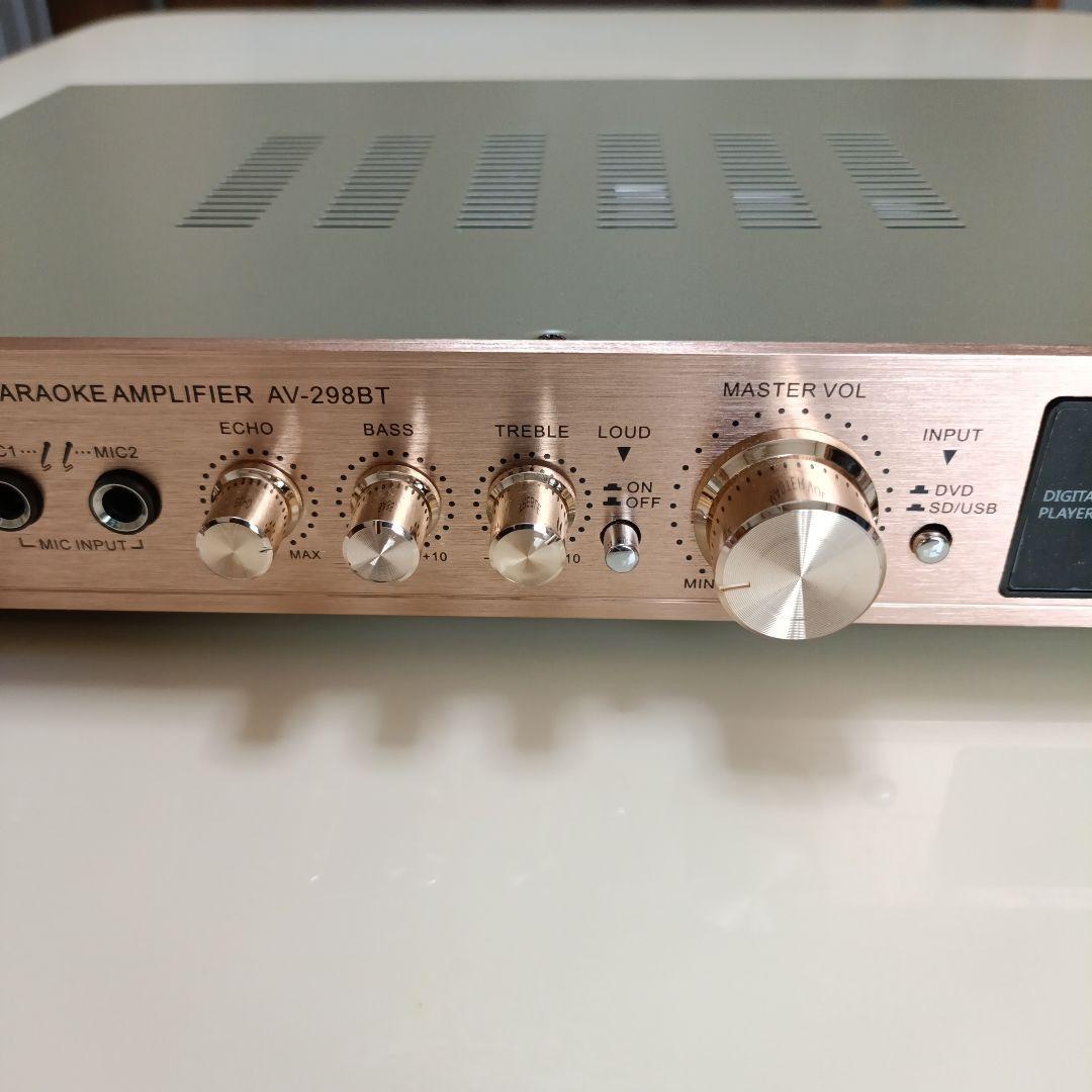 ⭐超美品⭐ブルートゥースステレオ AVサラウンドアンプ リモコン付き USB