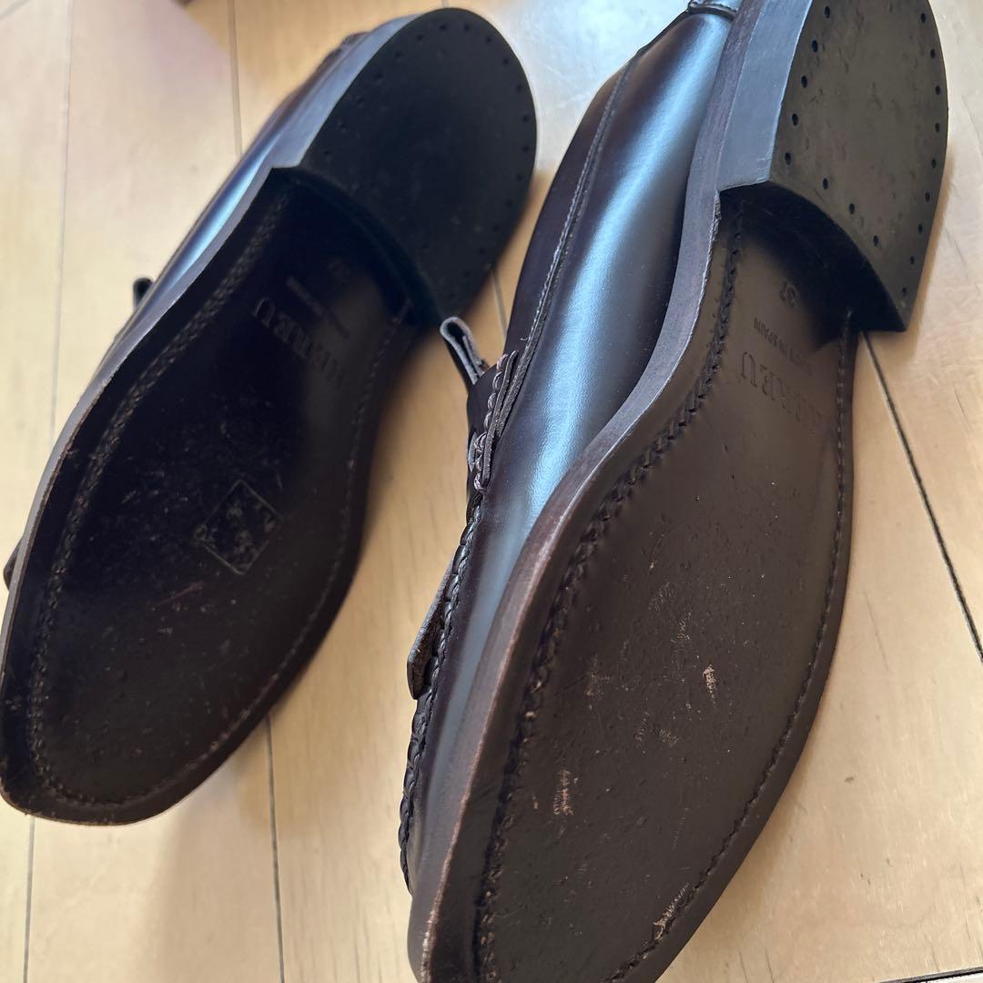 へリュー　ブラウンローファー　37