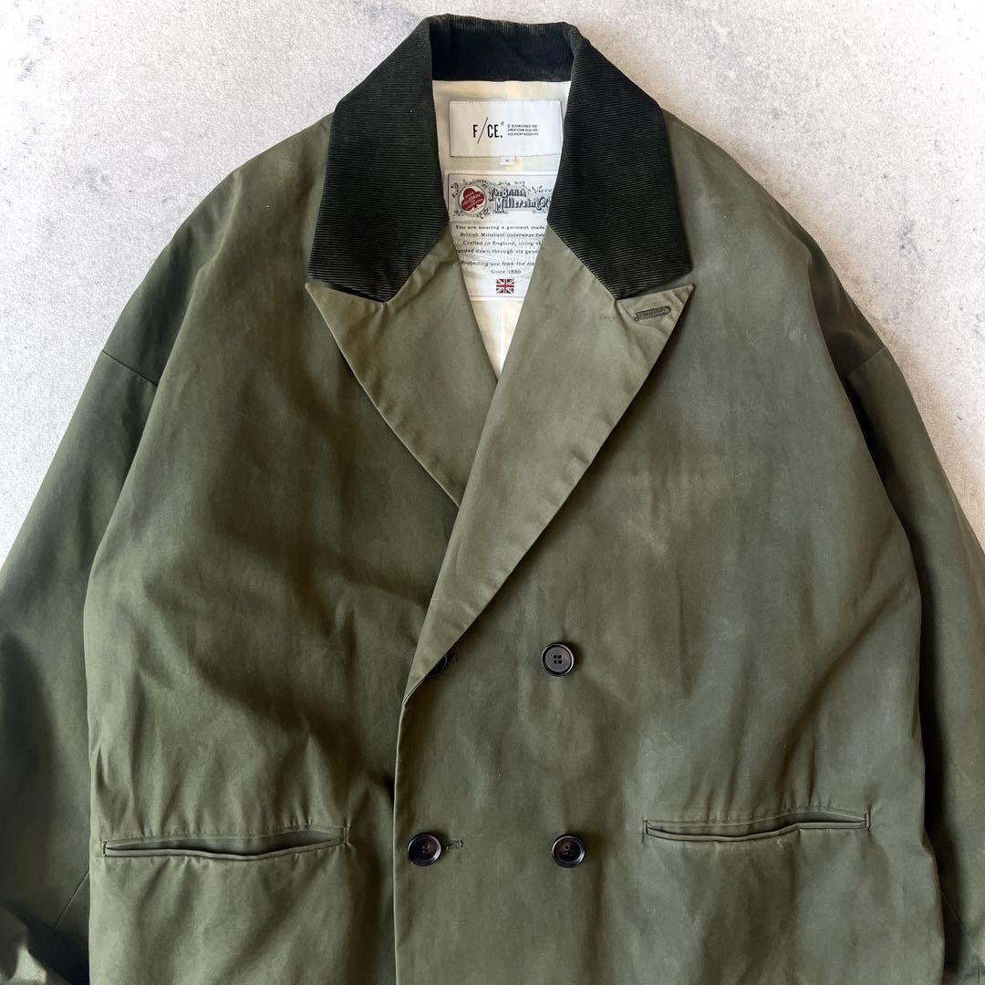 F/CE. エフシーイー イギリス製 ワックスコットン ジャケット ハーフコート