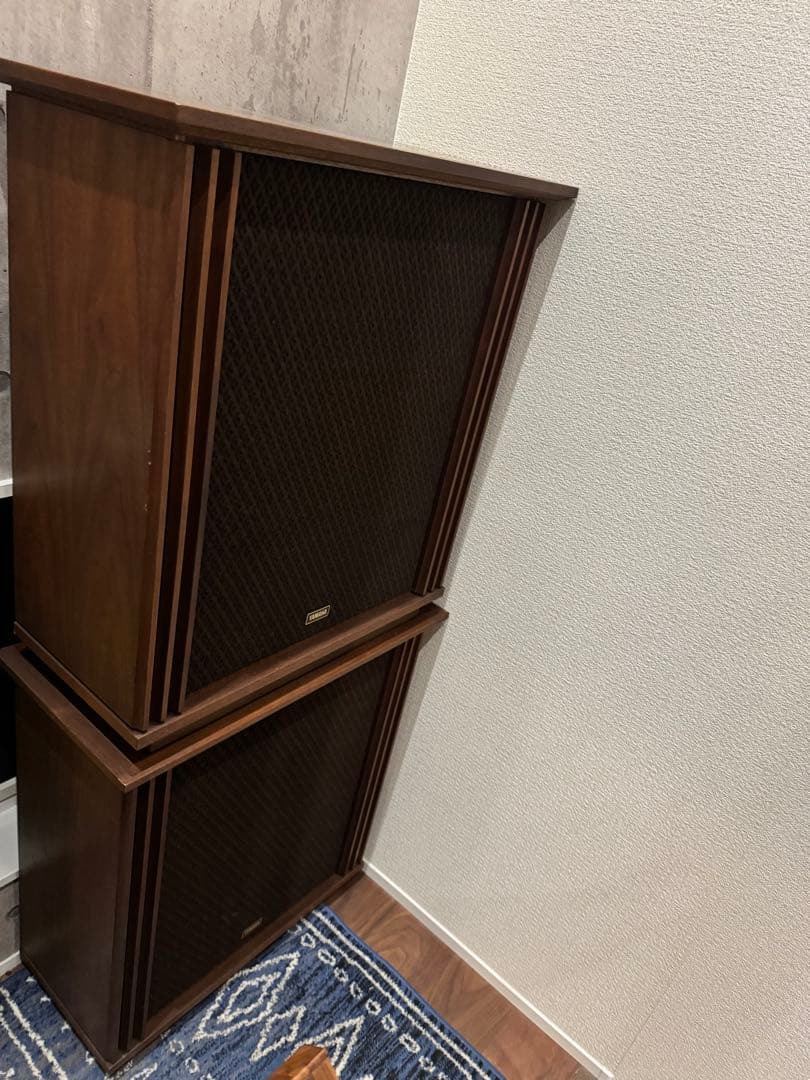 70年代の珍しいヤマハNS-310スピーカーシステム 2台 ヴィンテージ￼