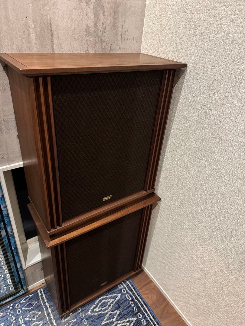 70年代の珍しいヤマハNS-310スピーカーシステム 2台 ヴィンテージ￼