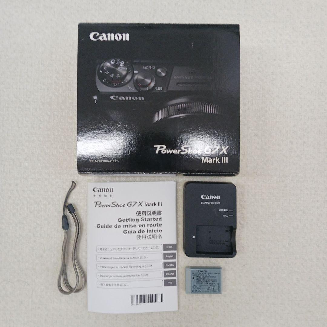 【美品】Canon g7x mark3 ブラック g7x mark iii