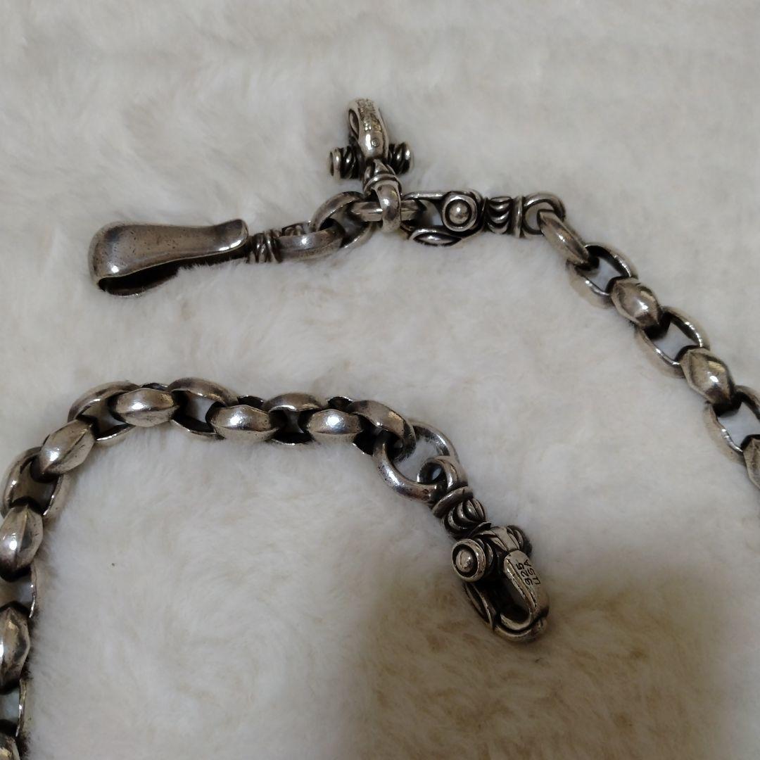 レナードカムホート　ウォレットチェーン シルバー925 USA