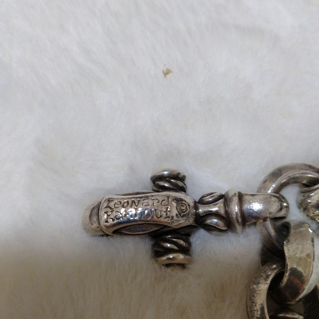 レナードカムホート　ウォレットチェーン シルバー925 USA