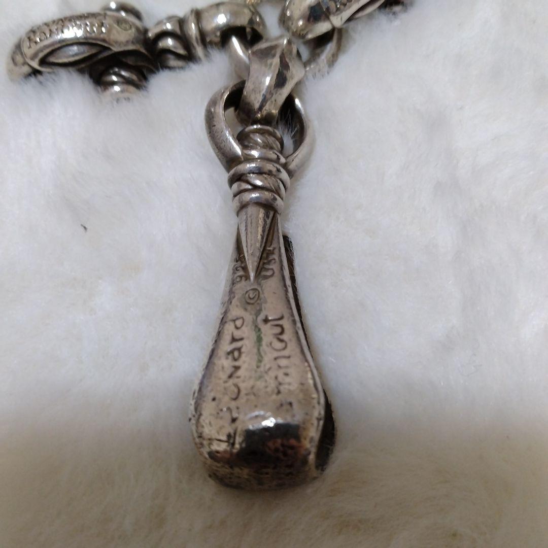 レナードカムホート　ウォレットチェーン シルバー925 USA