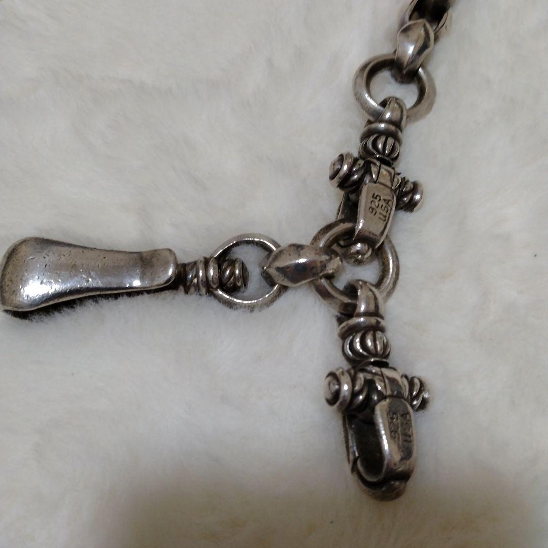 レナードカムホート　ウォレットチェーン シルバー925 USA