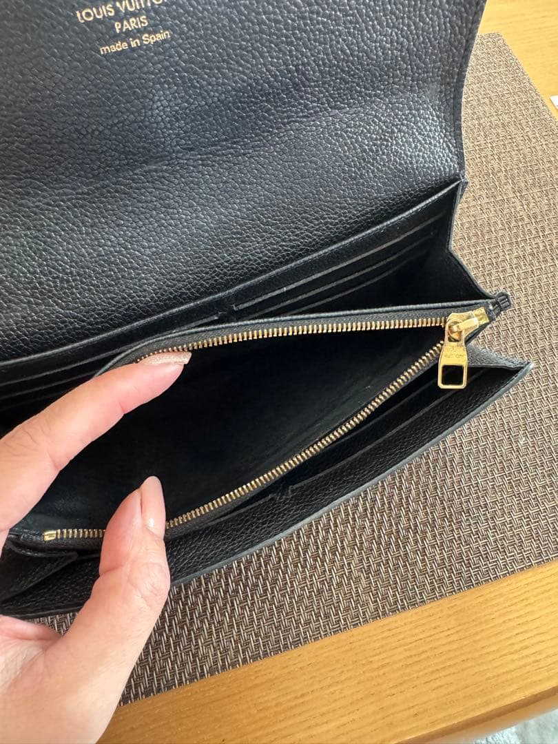 LOUIS VUITTON モノグラム アンプラント　ポルトフォイユ・サラ