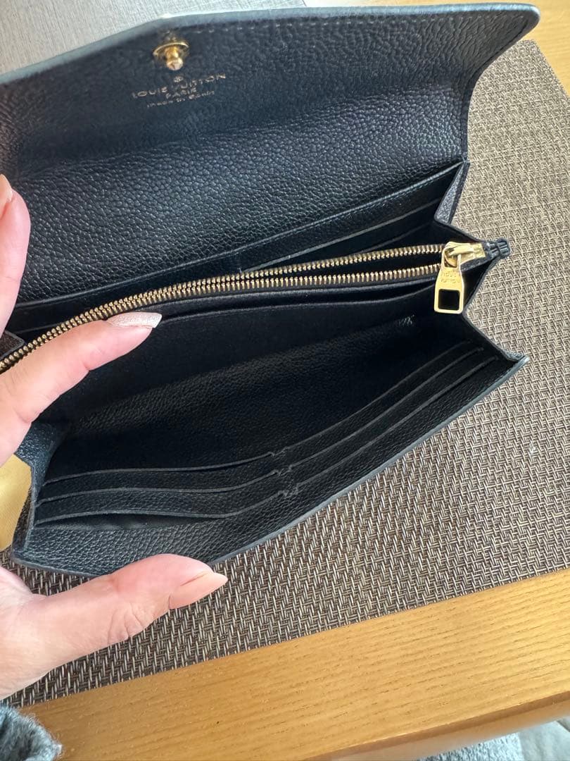 LOUIS VUITTON モノグラム アンプラント　ポルトフォイユ・サラ