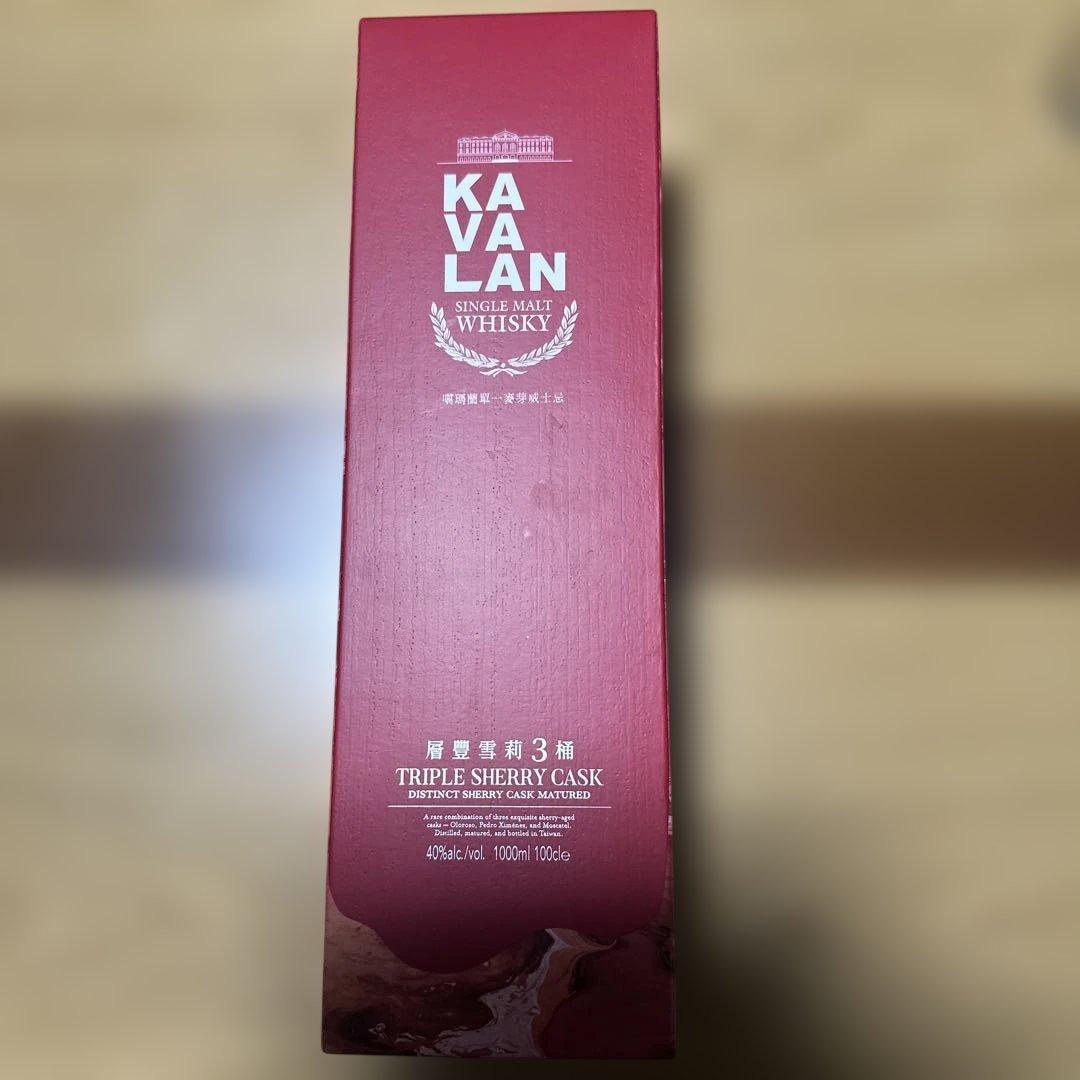 ウイスキー KAVALAN TRIPLE SHERRY CASK 1000ml
