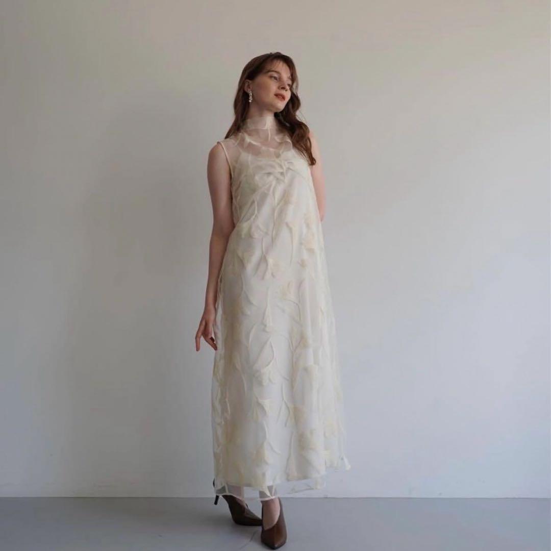 acka sheer flower one-piece サイズ1