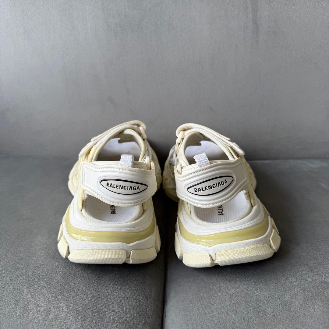 バレンシアガ トラック サンダル 617543 オフホワイト系 35 23cm