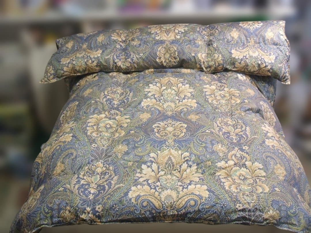 新品＊四つ星エクセル＊フランス増量１，３キロ＊綿１００％羽毛布団（シングル・Ｂ）