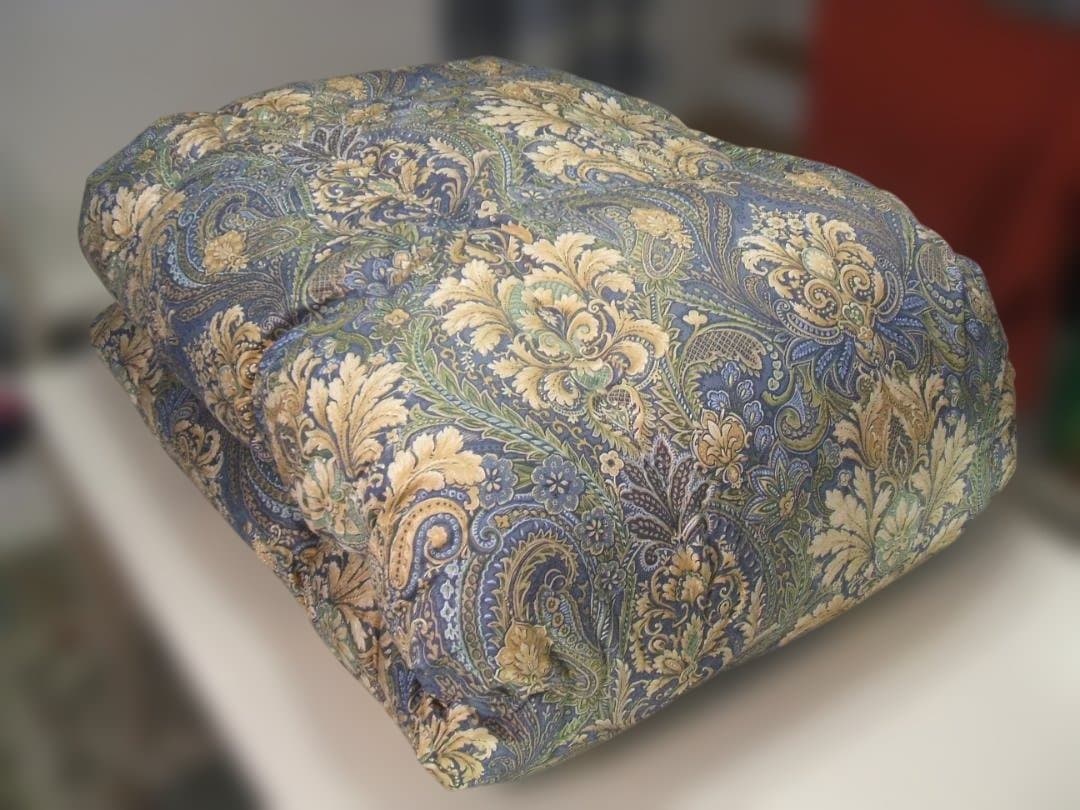 新品＊四つ星エクセル＊フランス増量１，３キロ＊綿１００％羽毛布団（シングル・Ｂ）