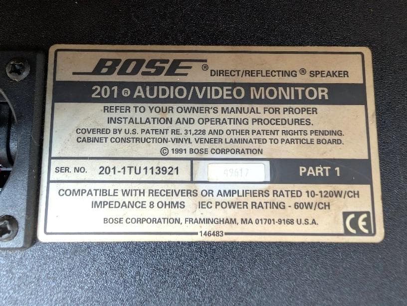 BOSEのスピーカー2個