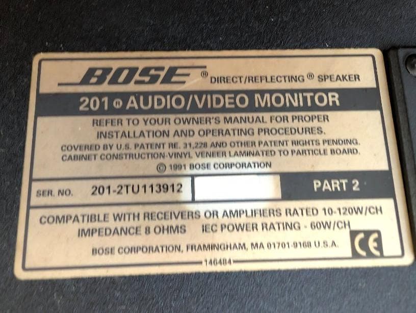 BOSEのスピーカー2個