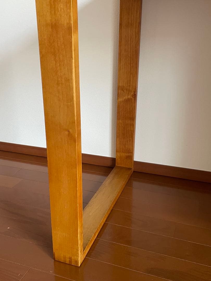 木製机　学習机　片袖机　アンティーク