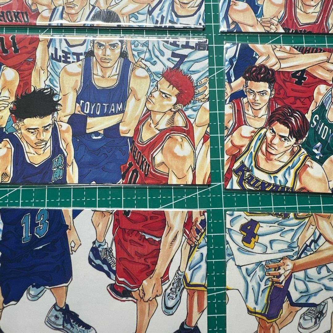 スラムダンクカードダスマスターズ　パズル九枚