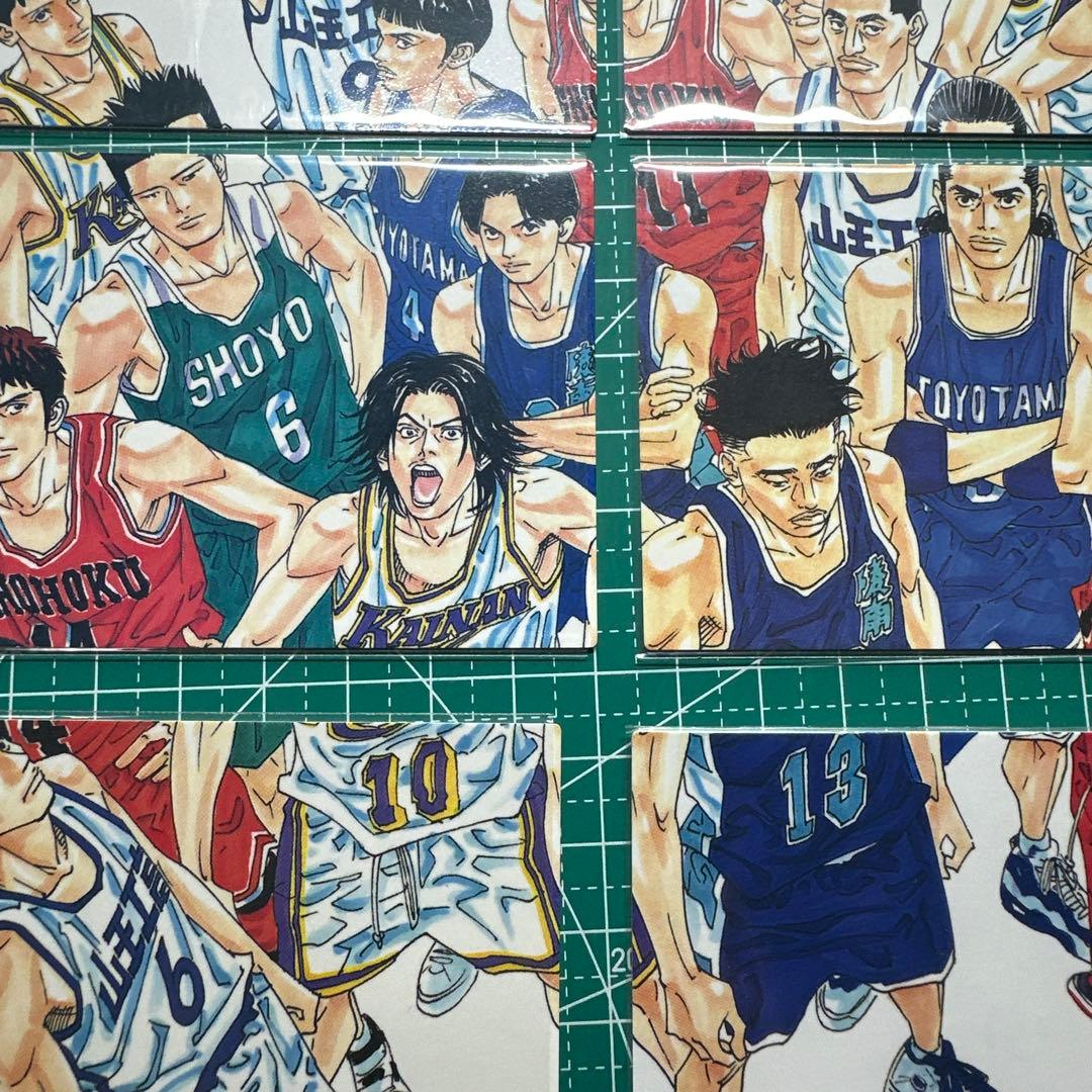 スラムダンクカードダスマスターズ　パズル九枚