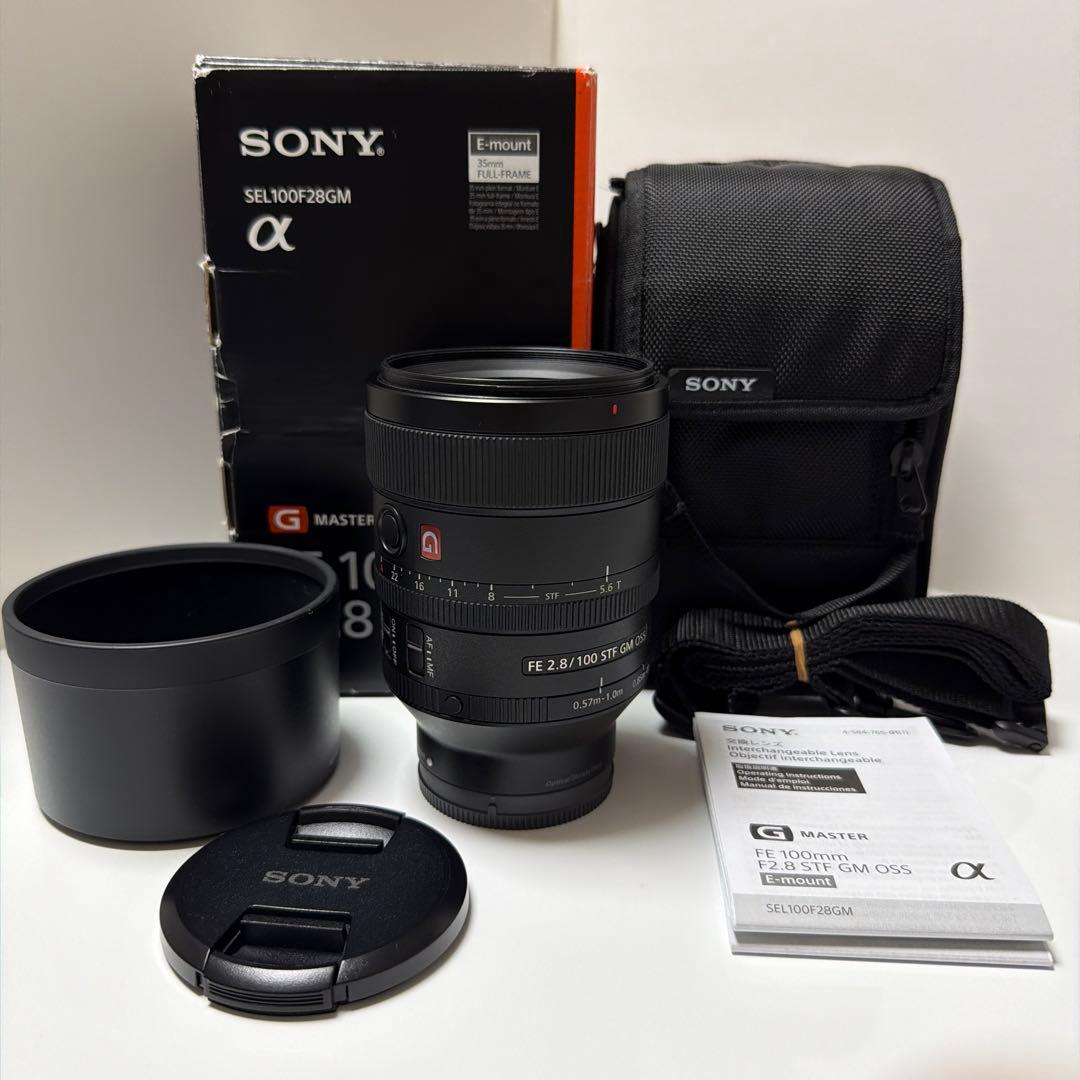 【極上品】SONY FE100mm Ｆ2.8 STF GM OSS