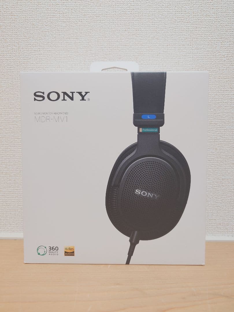 新品　SONY MDR-MV1