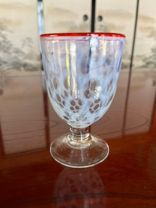 値下げ　氷コップ　大正ロマン　和ガラス