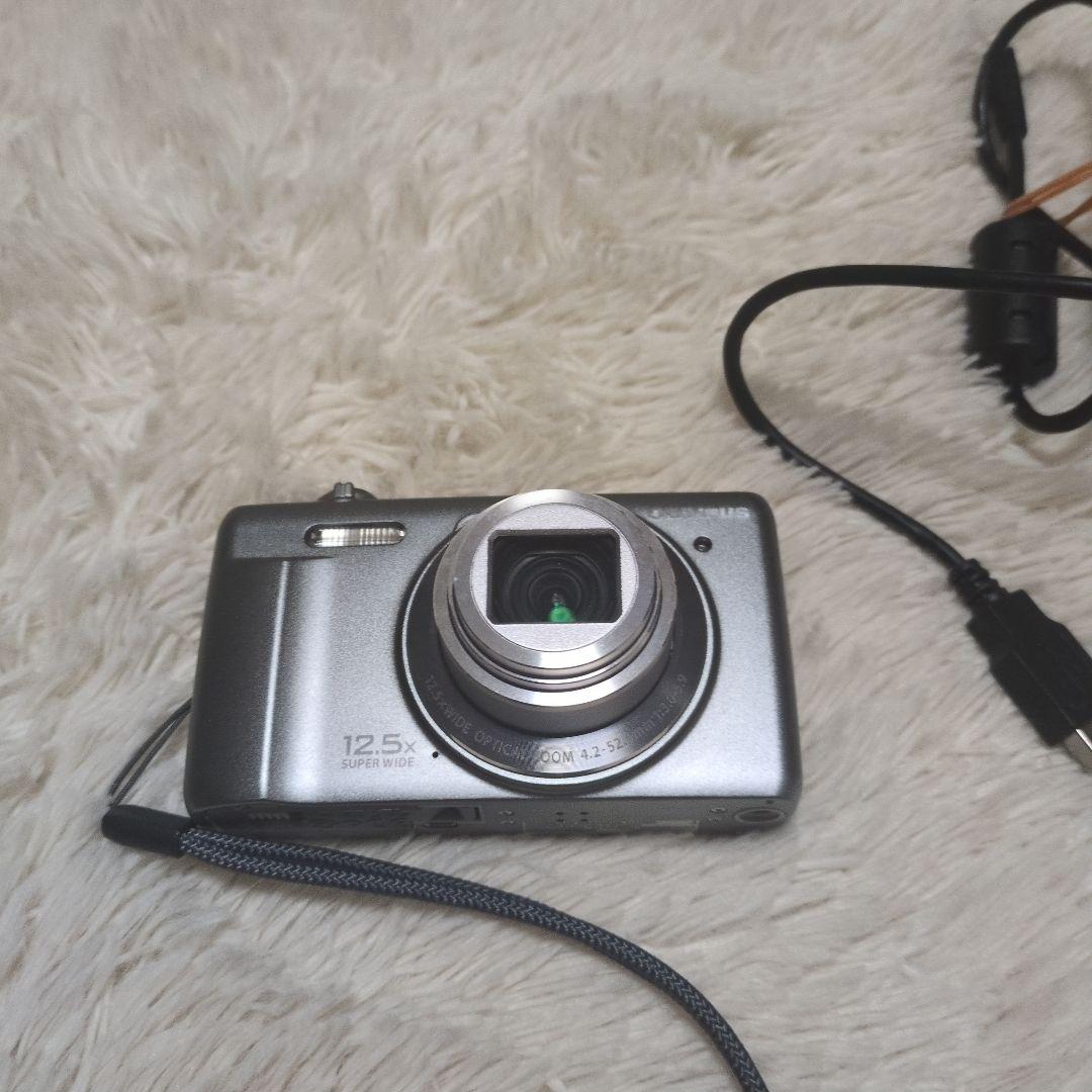 OLYMPUS STYLUS シルバー VR-370 コンパクトデジタルカメラ