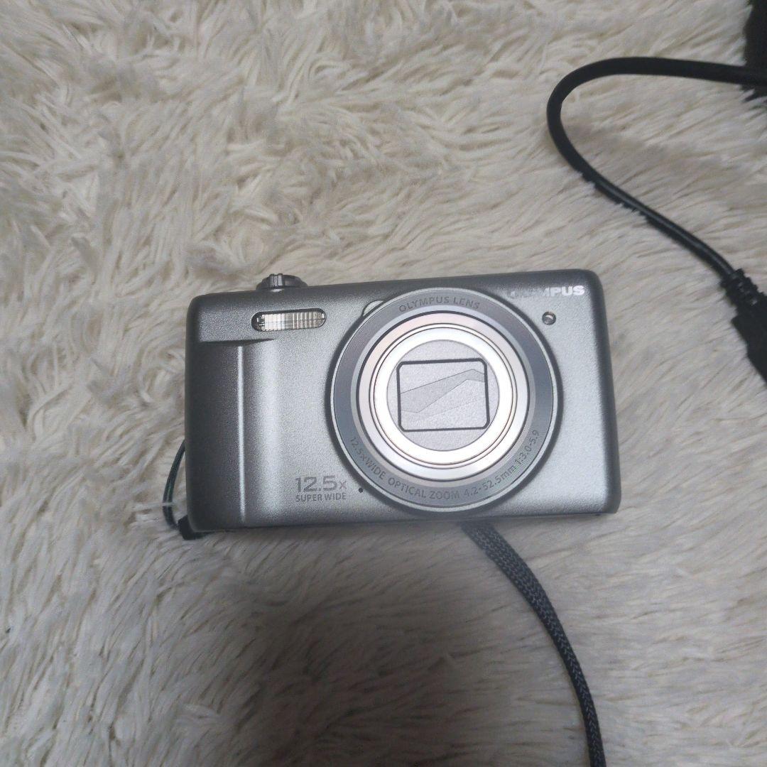OLYMPUS STYLUS シルバー VR-370 コンパクトデジタルカメラ