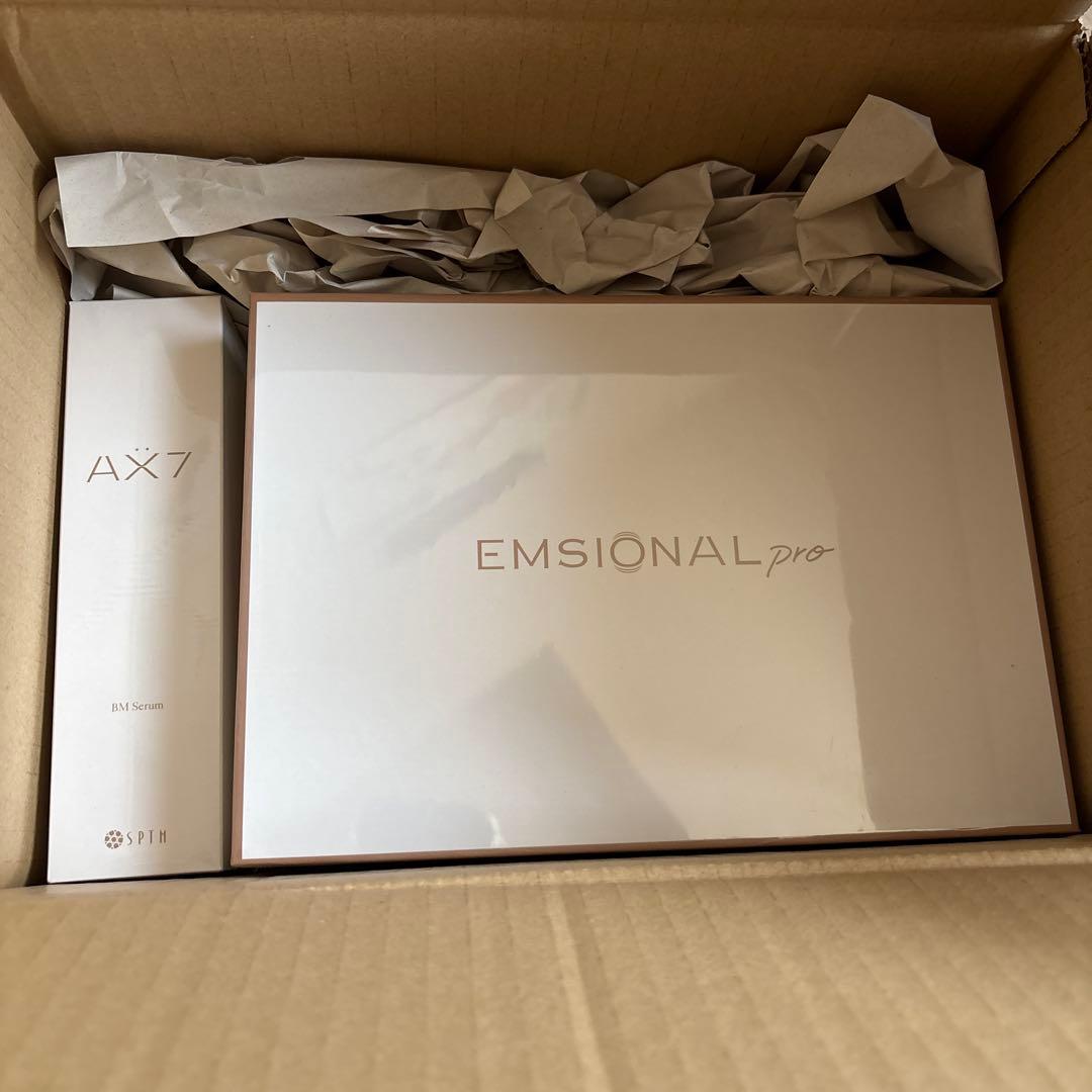EMSIONAL pro 美顔器 &SPTM AX 7サービス付き