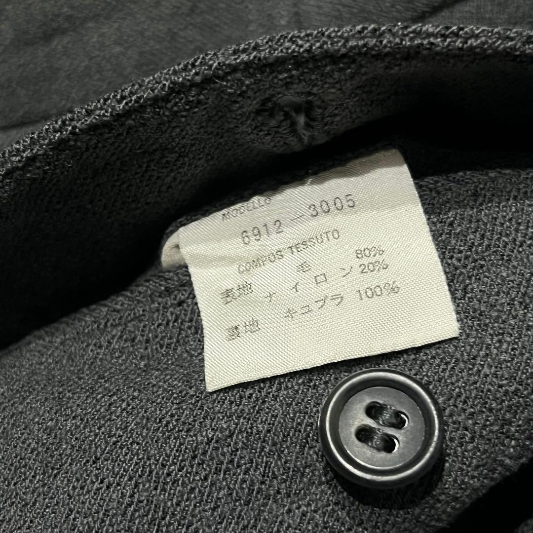 90s~ EMPORIO ARMANI ウール ドレープ ワイド スラックス