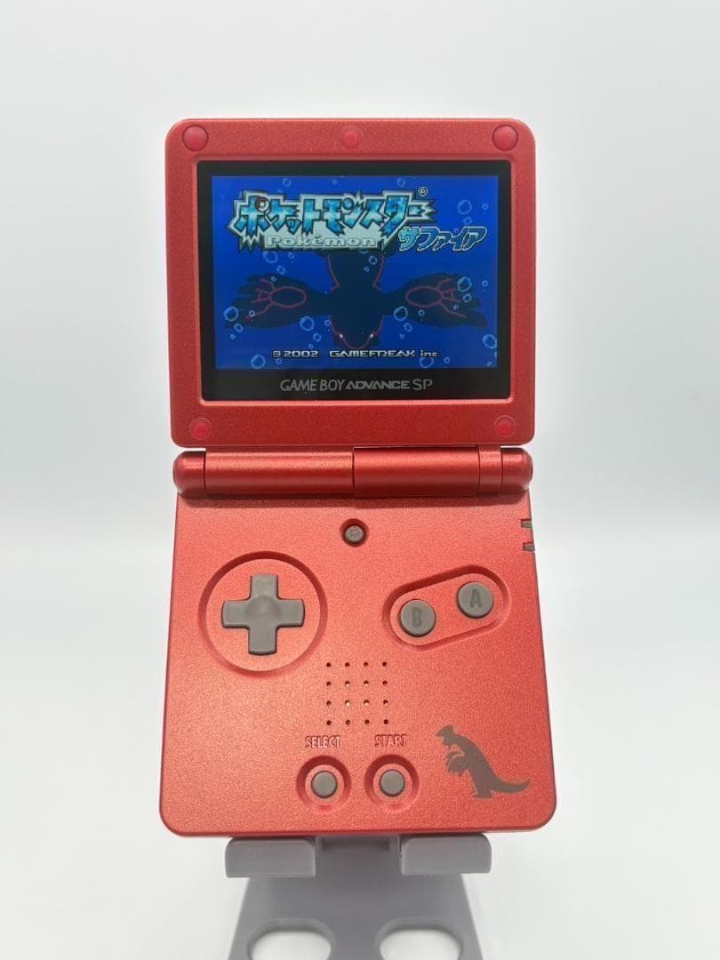 ゲームボーイアドバンス SP IPS V7.1 液晶搭載　グラードンモデル