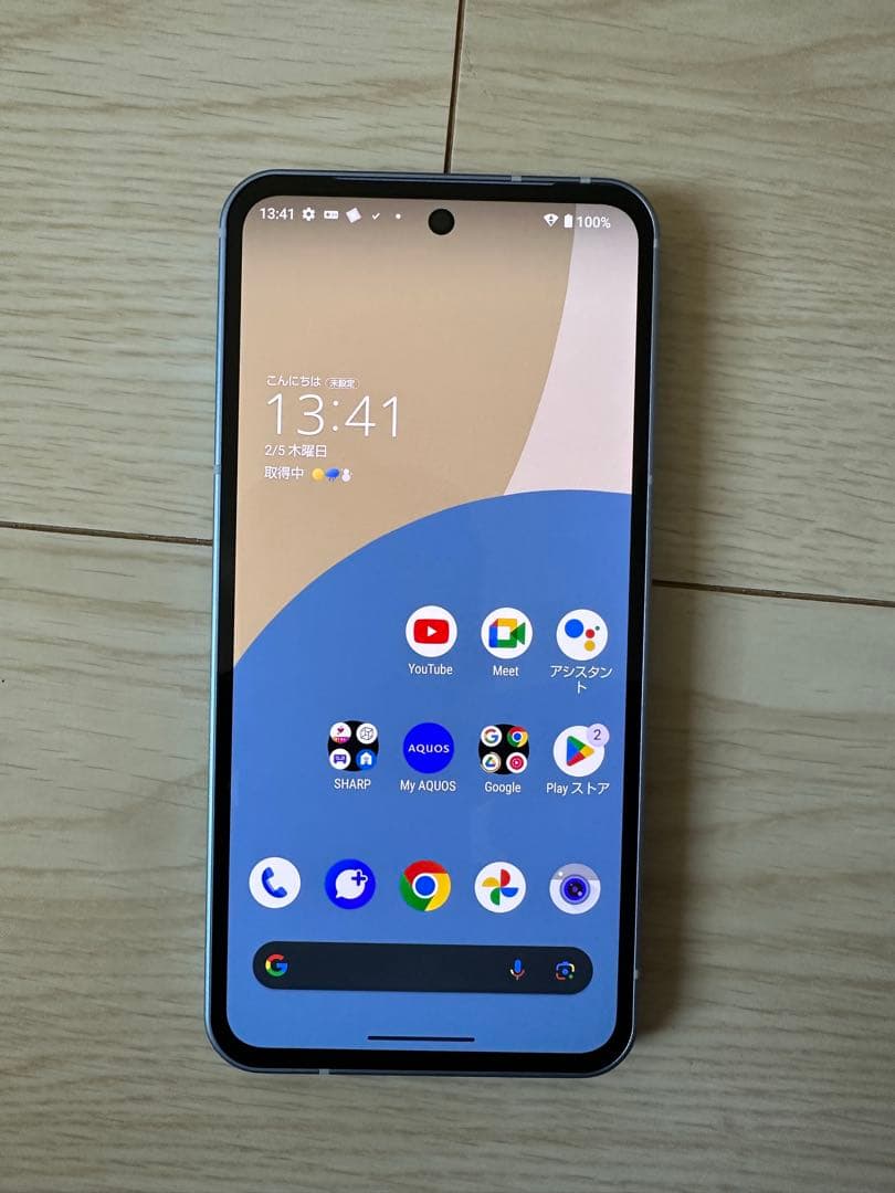 AQUOS sense9 SHG14 ブルースマートフォン 本体simフリー