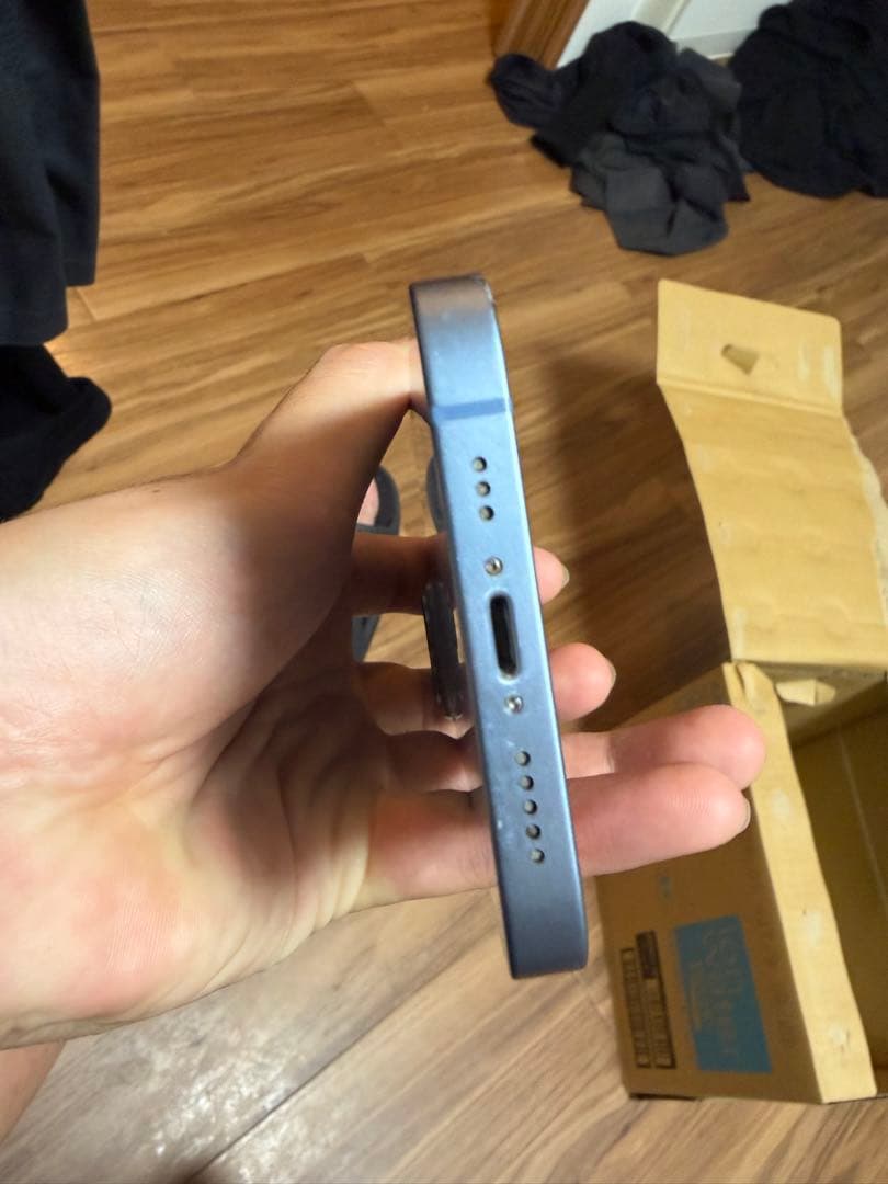 Apple iPhone 14 128GB ブルー　充電ケーブル