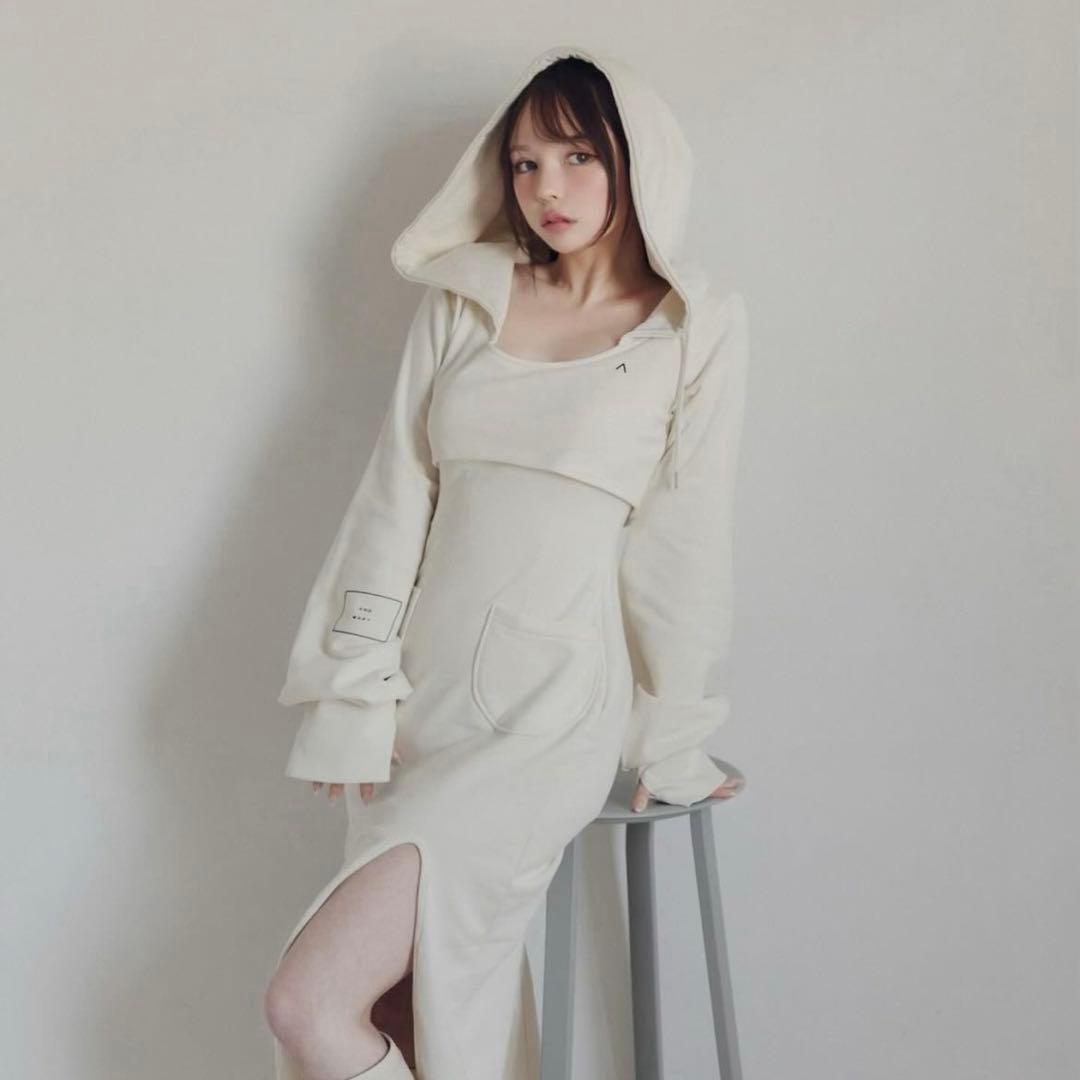 ワンピース ANDMARY Nora slit dress