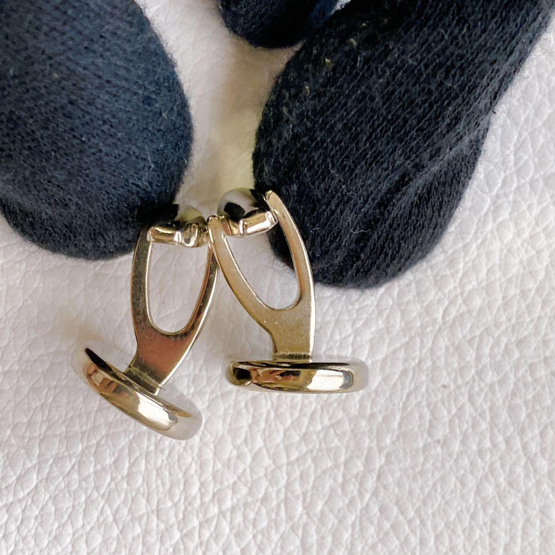 美品 オールドグッチ カフスボタン ネクタイピンセット ヴィンテージ シェリー