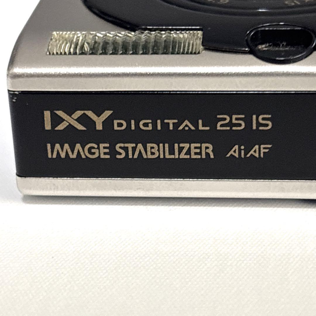【美品】 Canon IXY DIGITAL 25 IS デジカメ 10.0
