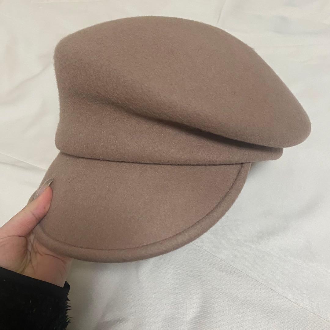 CA4LA キャスケット human felt カシラ ベージュ