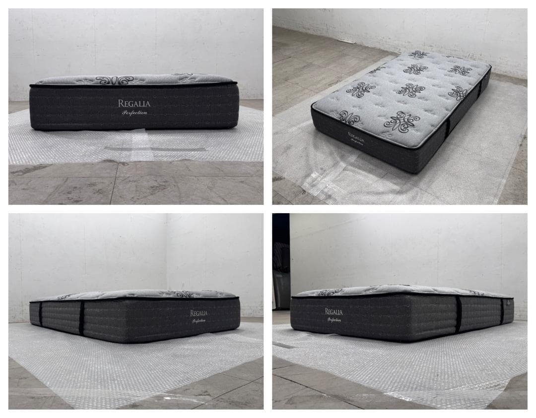 T6698☆展示極美品☆レガリア☆パーフェクション☆セミダブルマットレス☆IDC