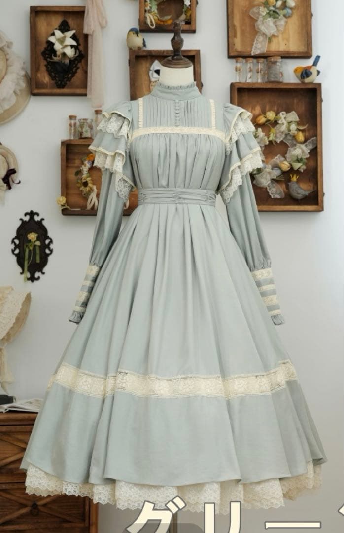 ア*ト様 星箱works リリアンヌ姉妹 パステルカラー グリーン