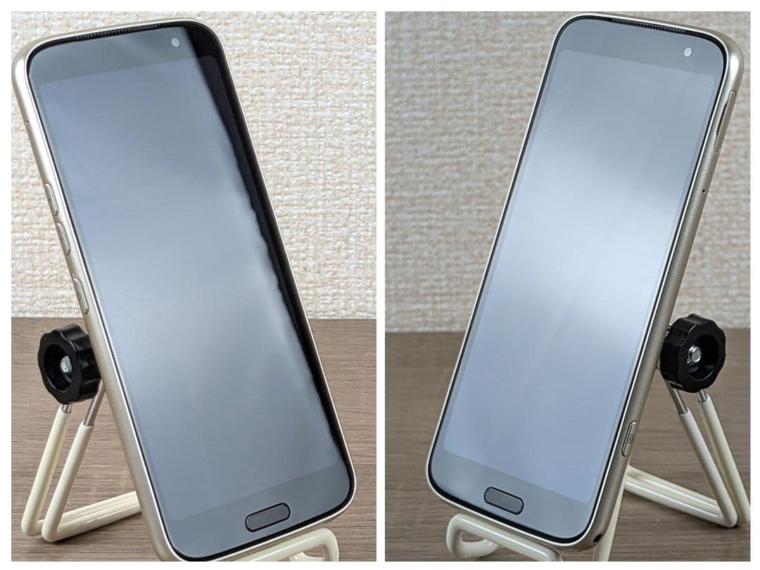 【美品】docomo らくらくスマートフォン F-53E ゴールド