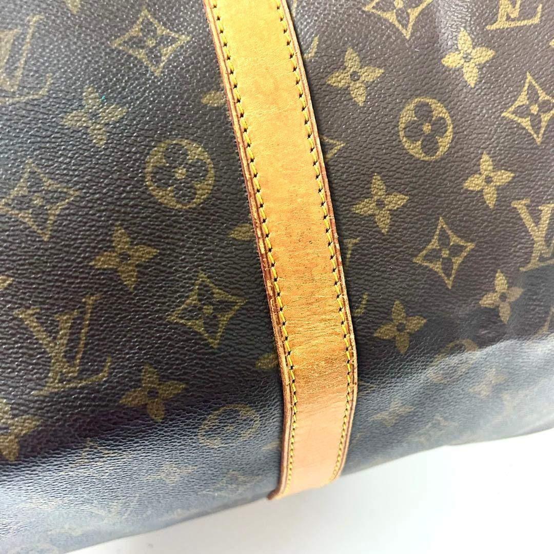 ルイヴィトン　モノグラム　キーポル55 ボストンバッグ　ブラウン