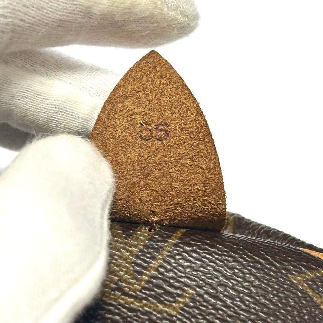 ルイヴィトン　モノグラム　キーポル55 ボストンバッグ　ブラウン