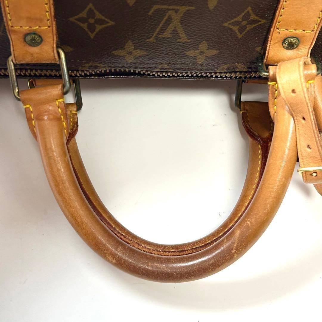 ルイヴィトン　モノグラム　キーポル55 ボストンバッグ　ブラウン