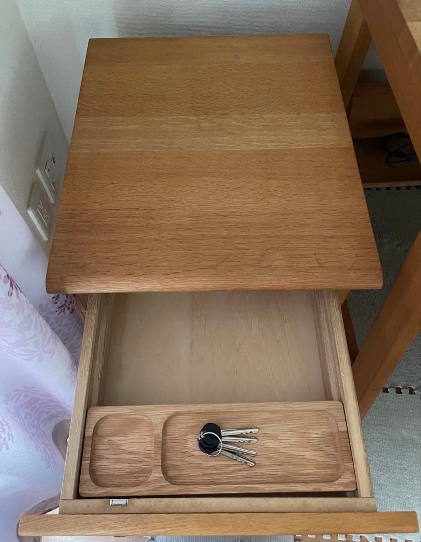 begin 飛騨産業 キャスター付き サイドワゴン