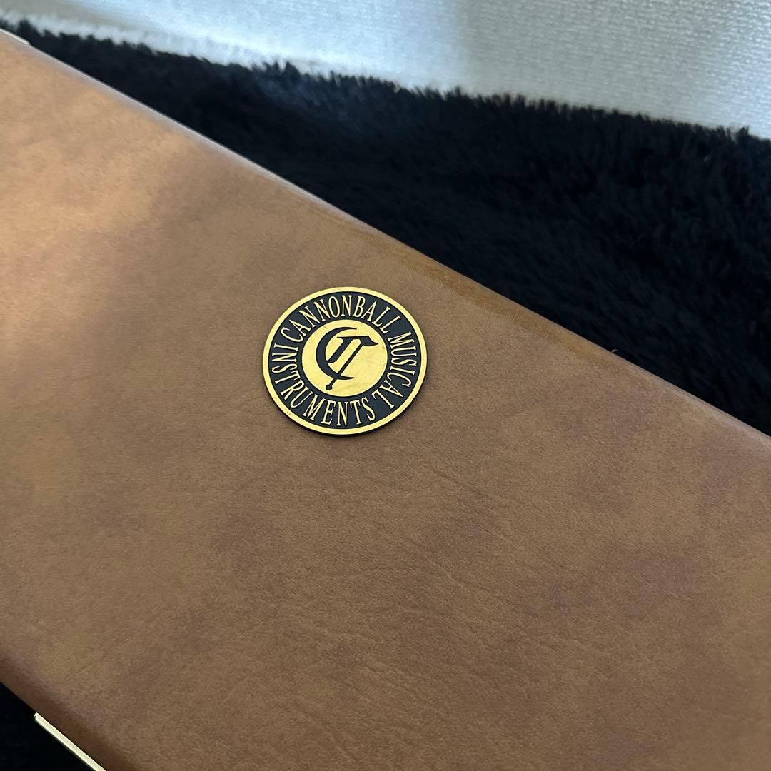 CANNONBALL ソプラノサックス ハードケース ブラウン 管楽器