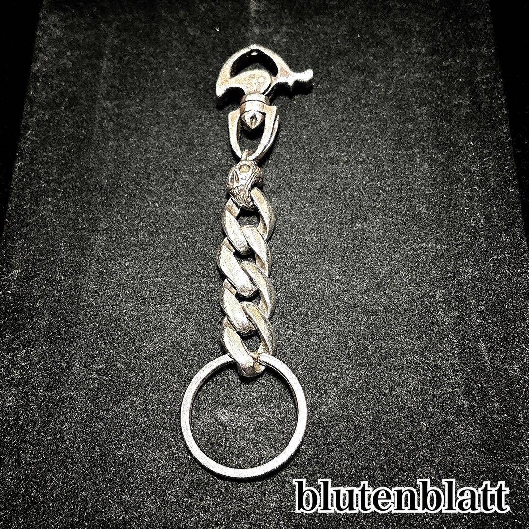 ⭐︎blutenblatt⭐︎フラットリンクシルバーキーリング