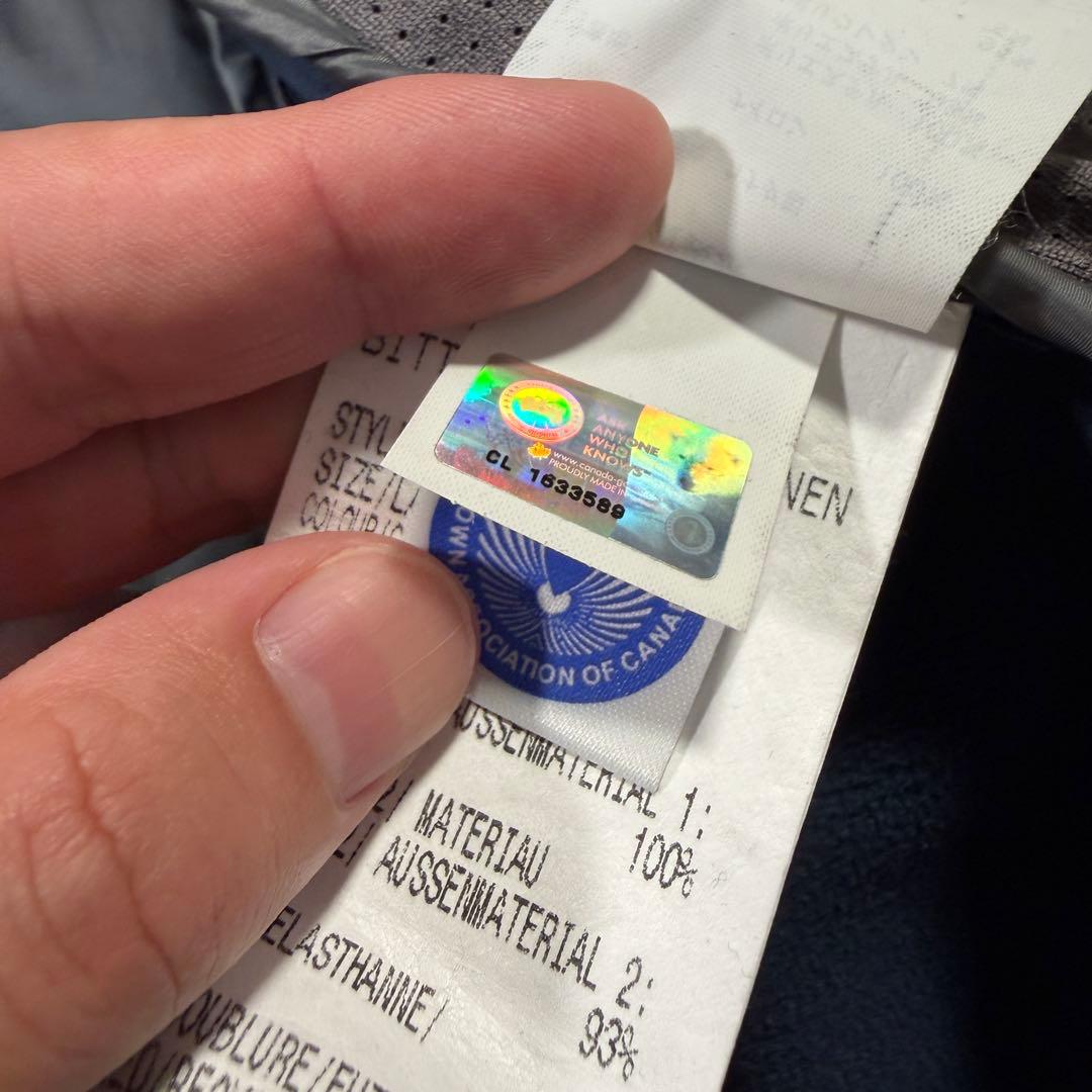 カナダグース　ダウンジャケット　2701JMI ネイビー　Sサイズ