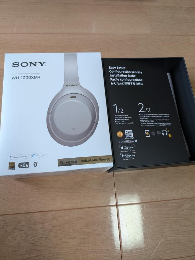 SONY ワイヤレスヘッドホン WH-100XM4ノイズキャンセリング